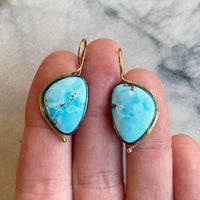 Golden Hills Turquoise Earrings